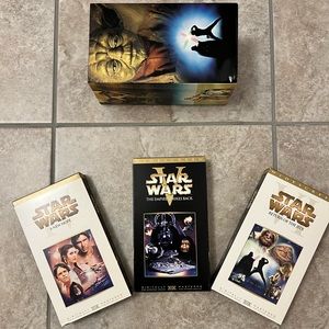 Star Wars VHS Movies Boxset, Widescreen Edition - Episodes IV, V, VI